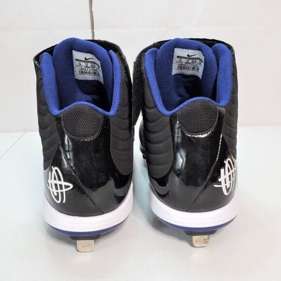 Nike Huarache Strike Mid Metal Baseball Cleats 14 - Picture 3 of 10